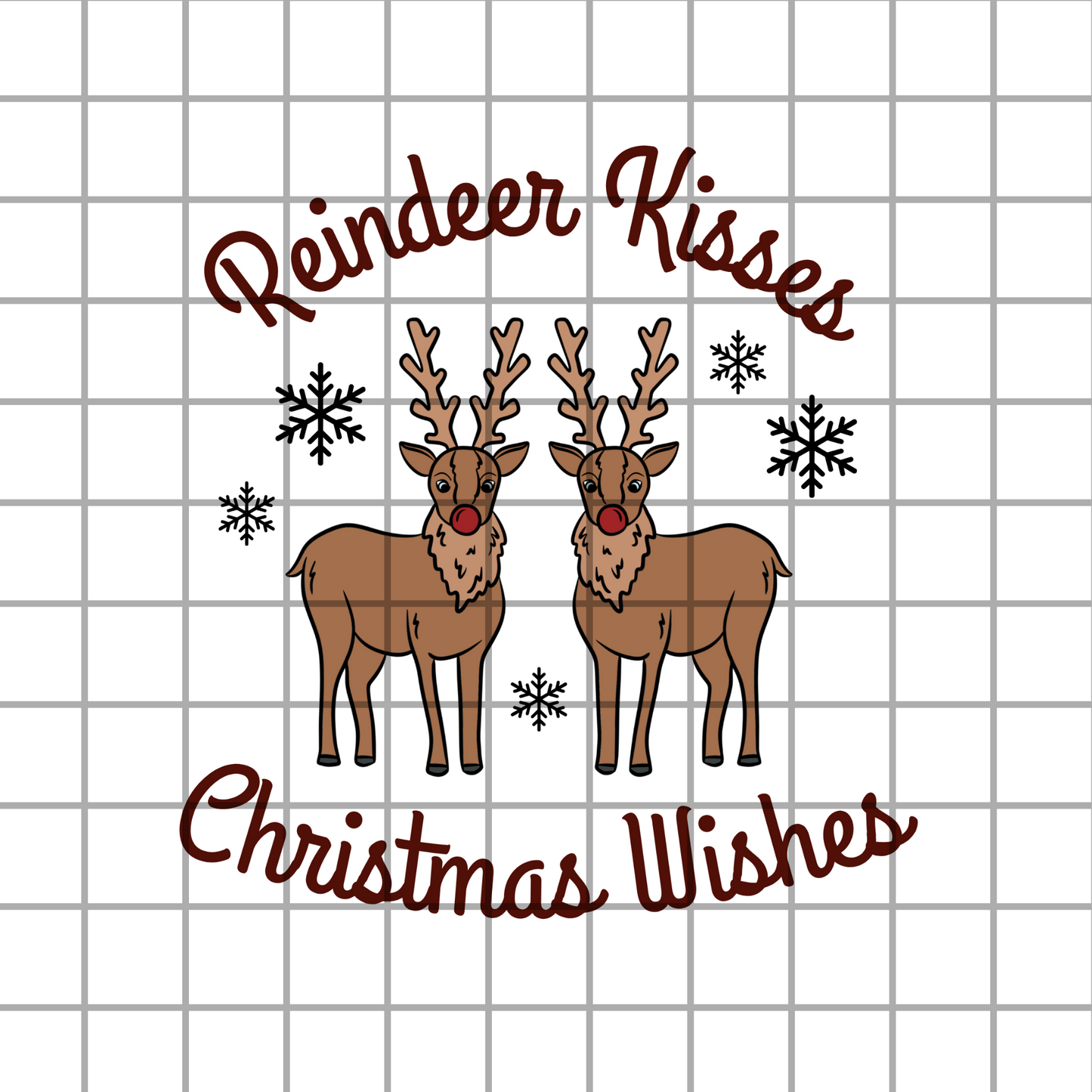 Reindeer Christmas PNG Design