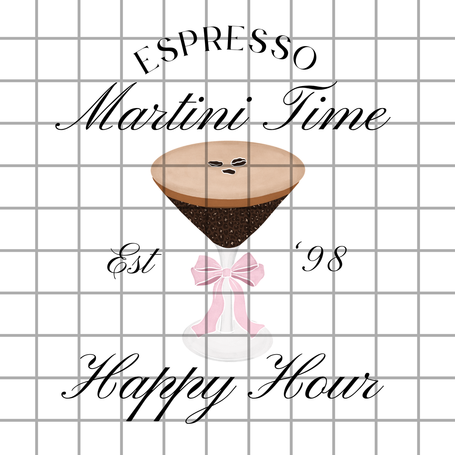 Espresso Martini PNG Design