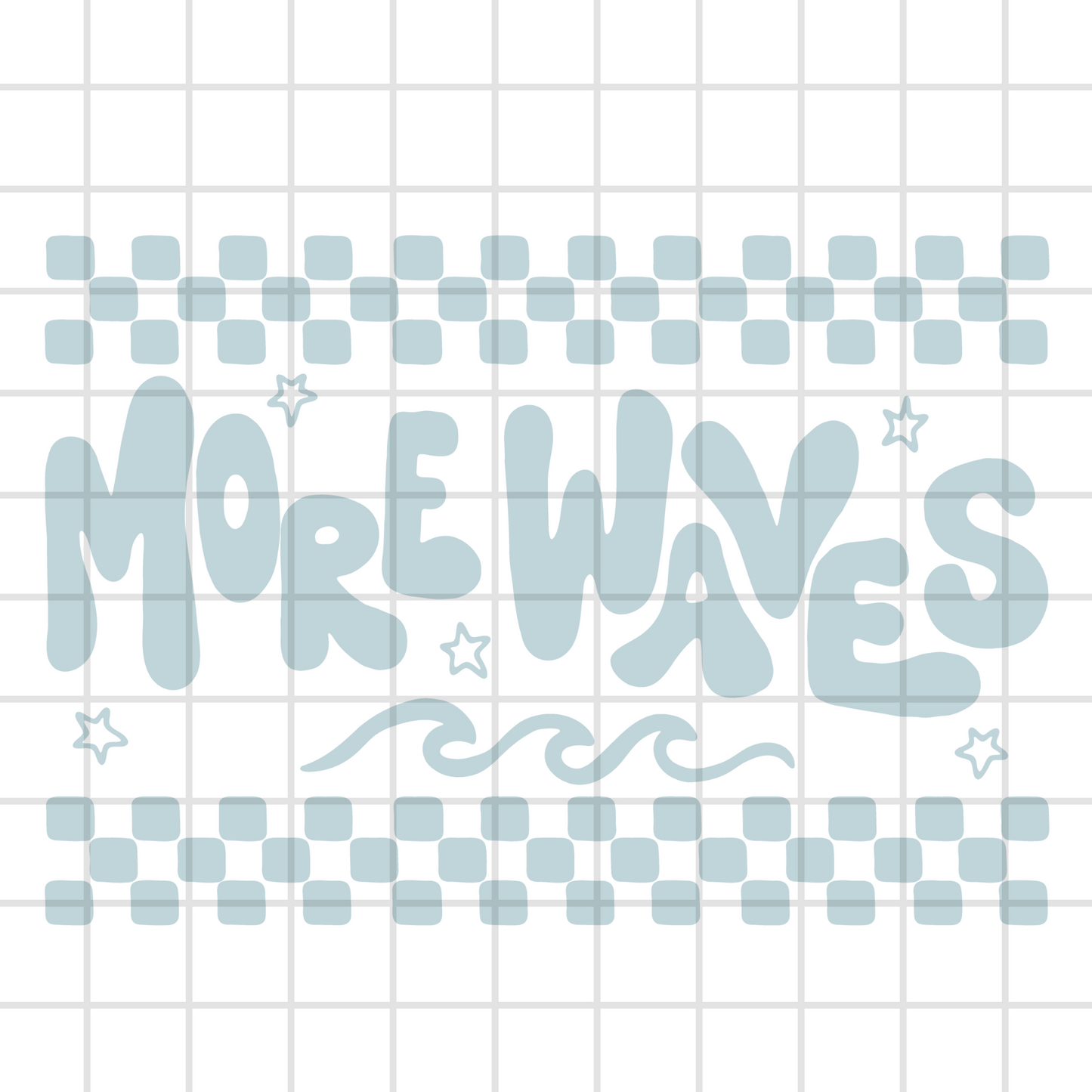 Retro Summer waves PNG