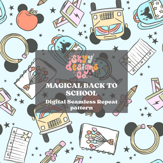 LIMITED EDITION: Magical Back to School Pattern