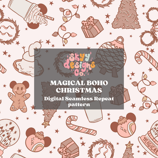 LIMITED EDITION: Magical Christmas Seamless Pattern