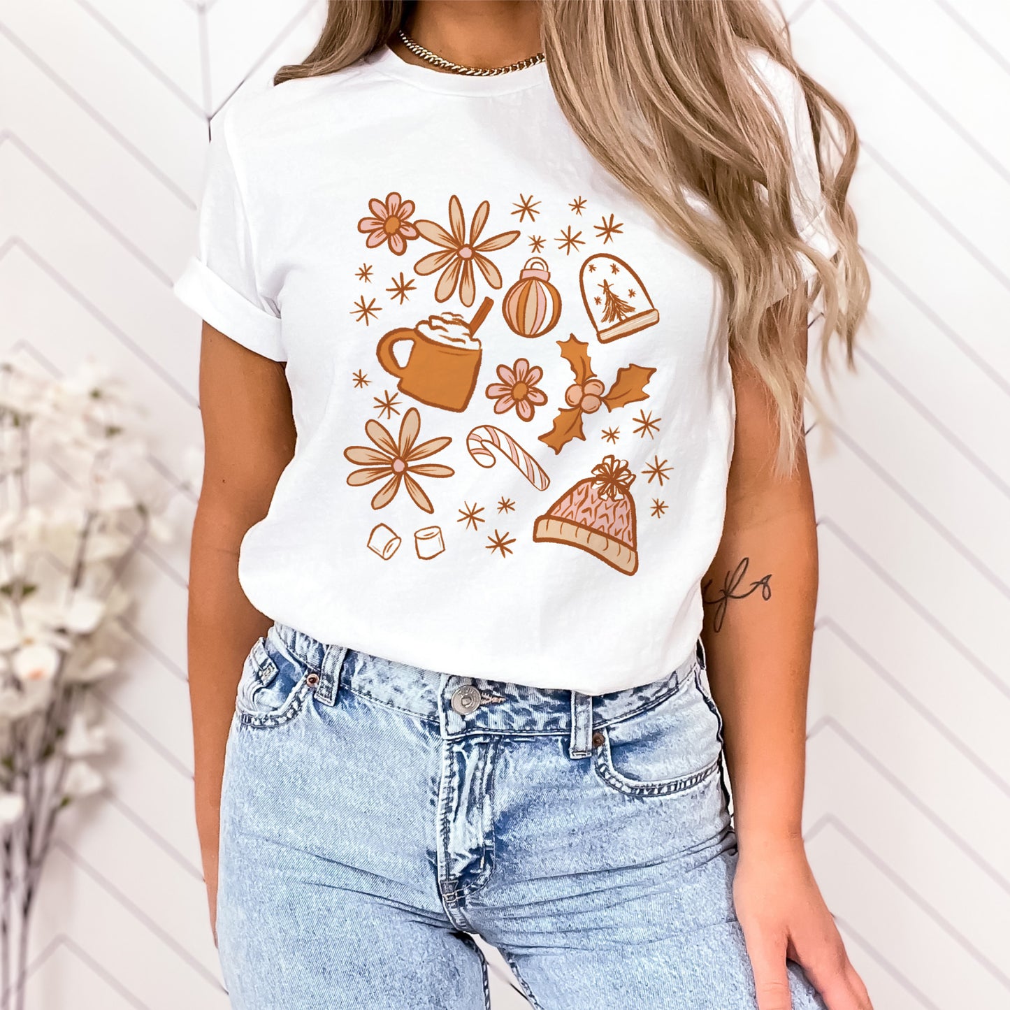 Boho winter png sublimation