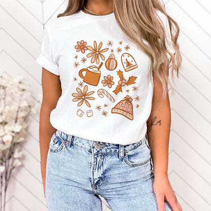 Boho winter png sublimation