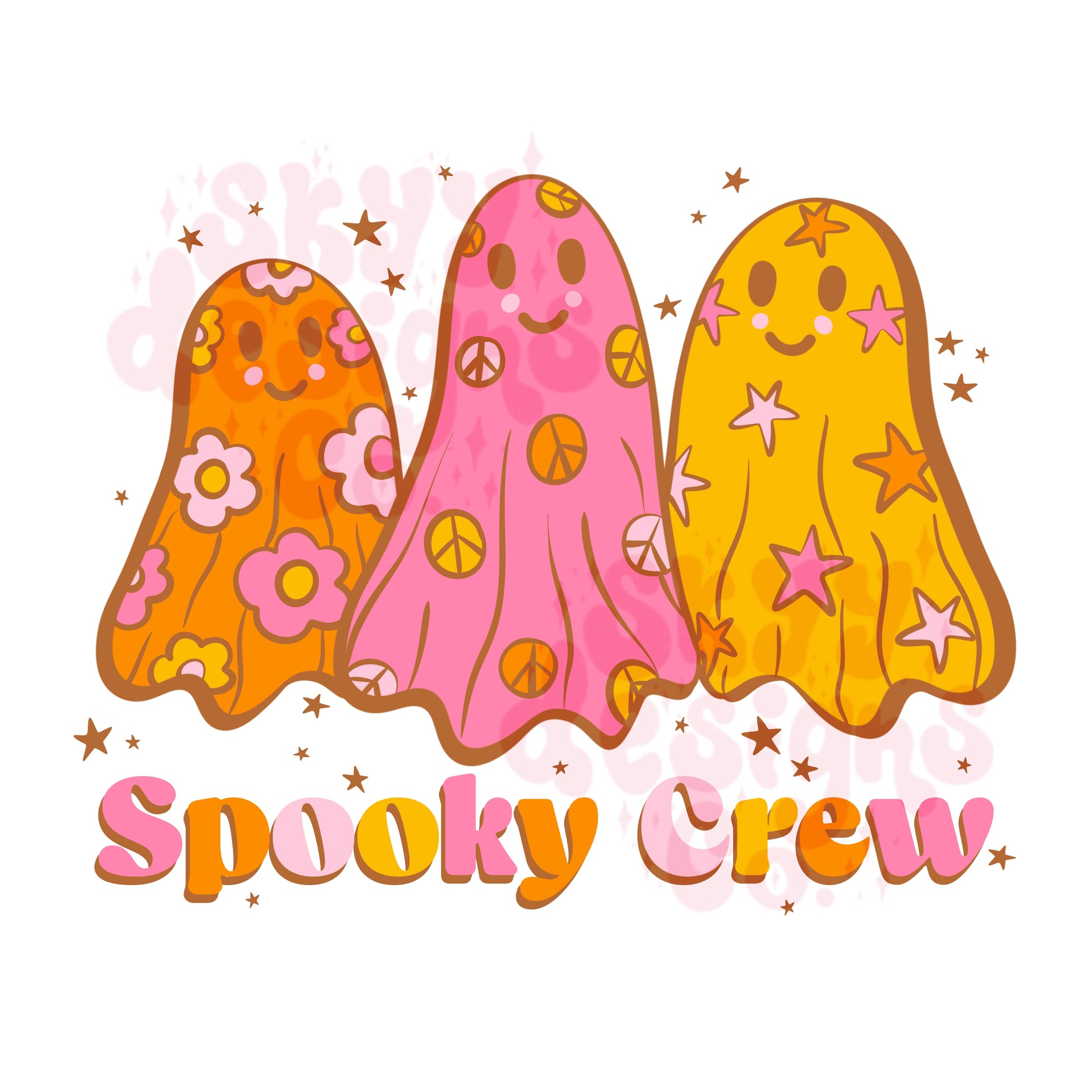 Spooky Crew PNG design sublimation - SkyyDesignsCo