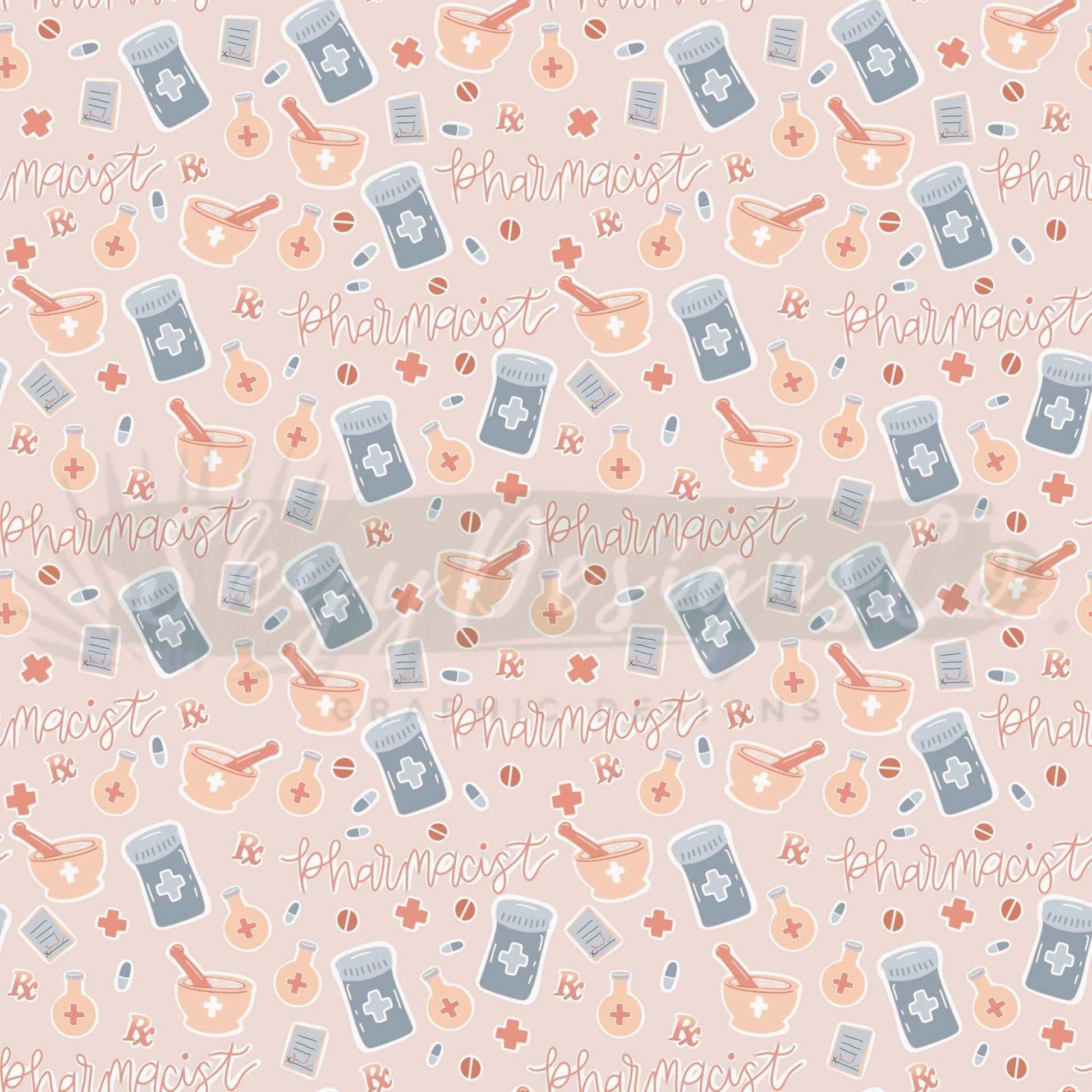 Apothecary Seamless Pattern Graphic by Nic Means Business