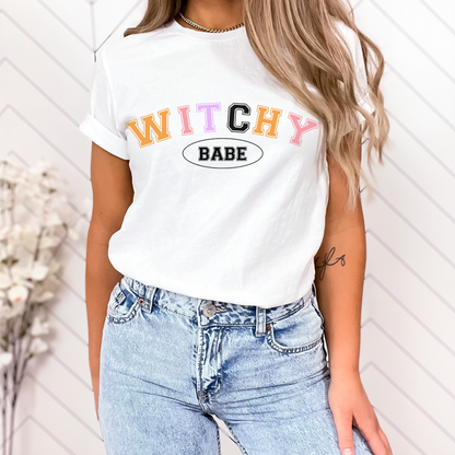 Witchy babe PNG design