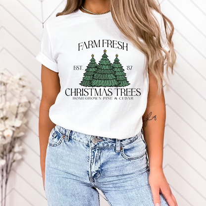 Christmas tree farm PNG design