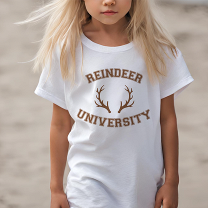 Reindeer University PNG design