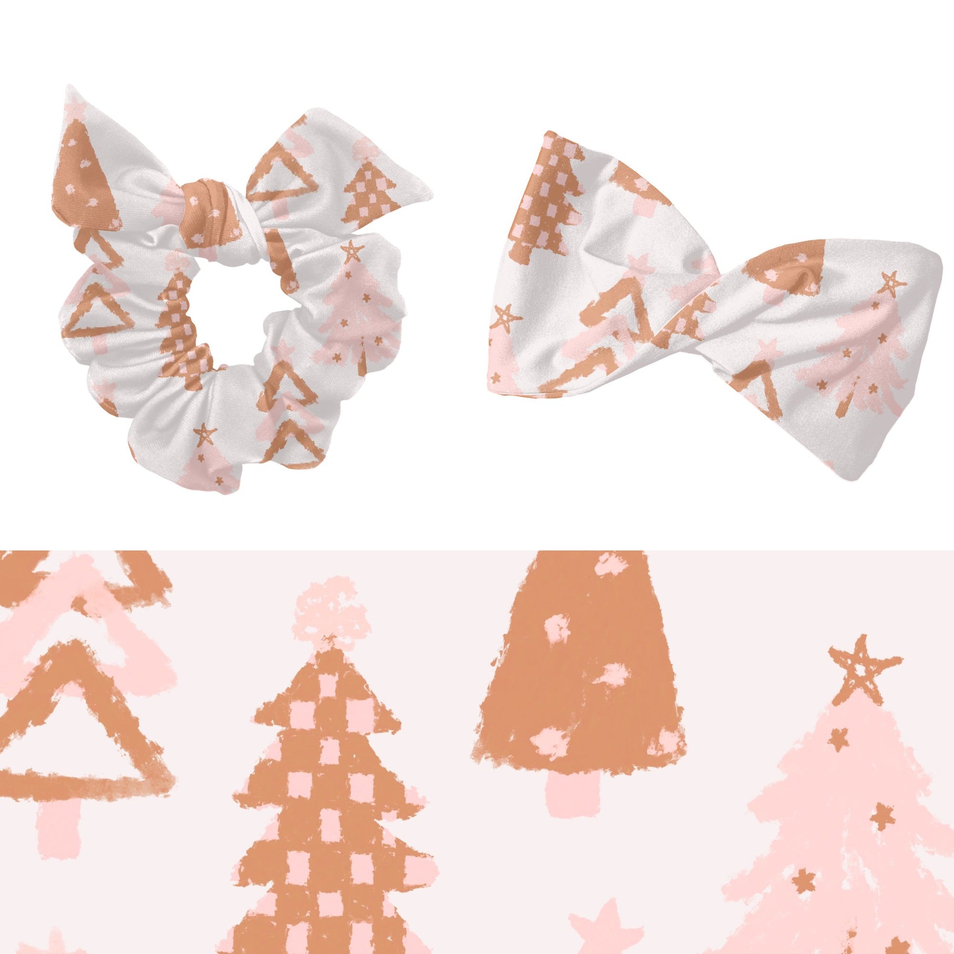 Boho Christmas tree seamless pattern - SkyyDesignsCo | Seamless Pattern Designs