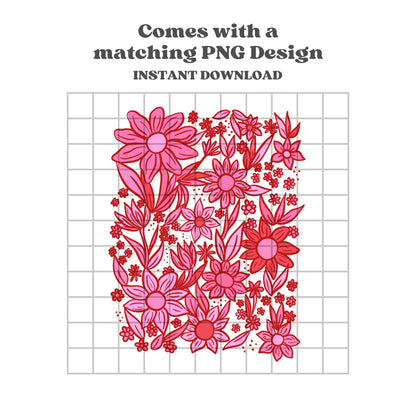 Boho Dainty Floral Pattern Design - SkyyDesignsCo | Seamless Pattern Designs