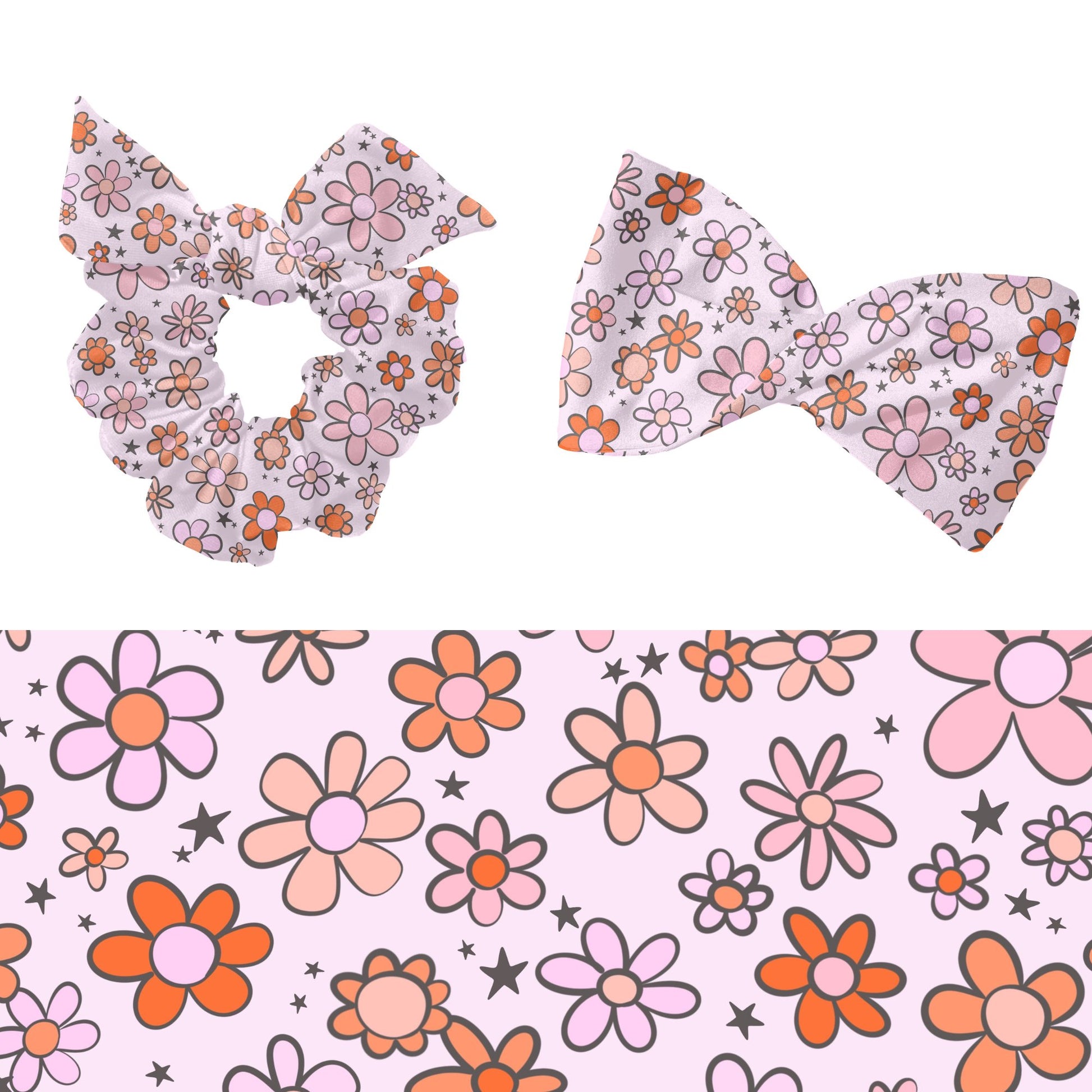 Boho Halloween floral seamless surface pattern - SkyyDesignsCo | Seamless Pattern Designs