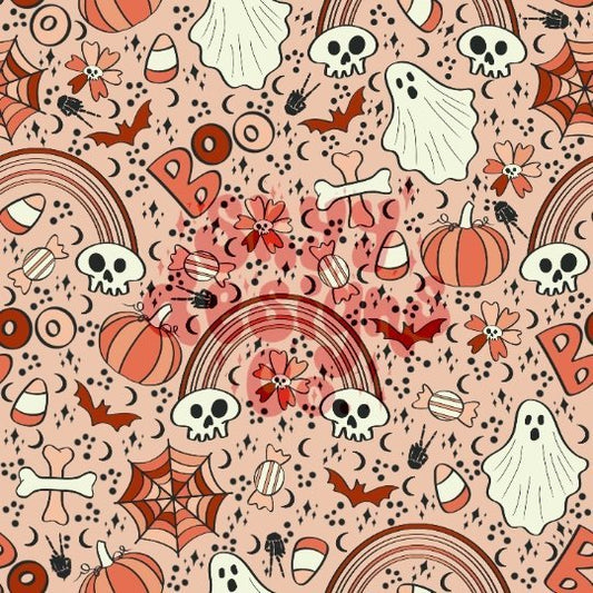 Boho Spooky seamless pattern - SkyyDesignsCo | Seamless Pattern Designs