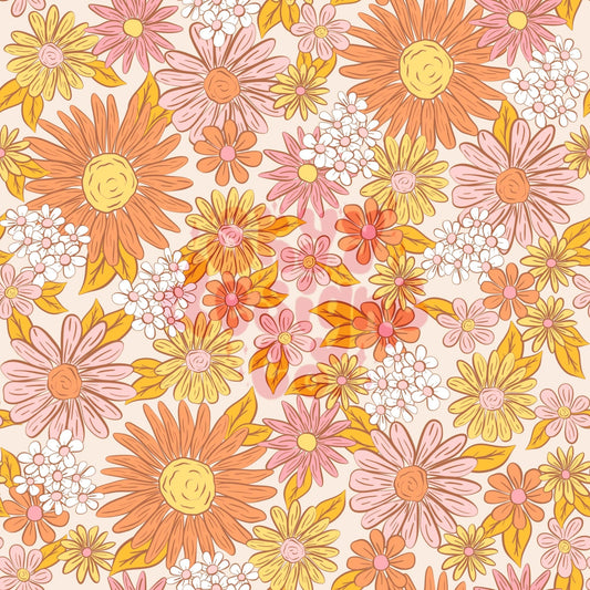 Boho Summer floral seamless pattern - SkyyDesignsCo | Seamless Pattern Designs