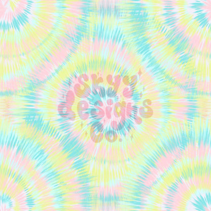 Bright pastel tie dye seamless pattern - SkyyDesignsCo | Seamless Pattern Designs