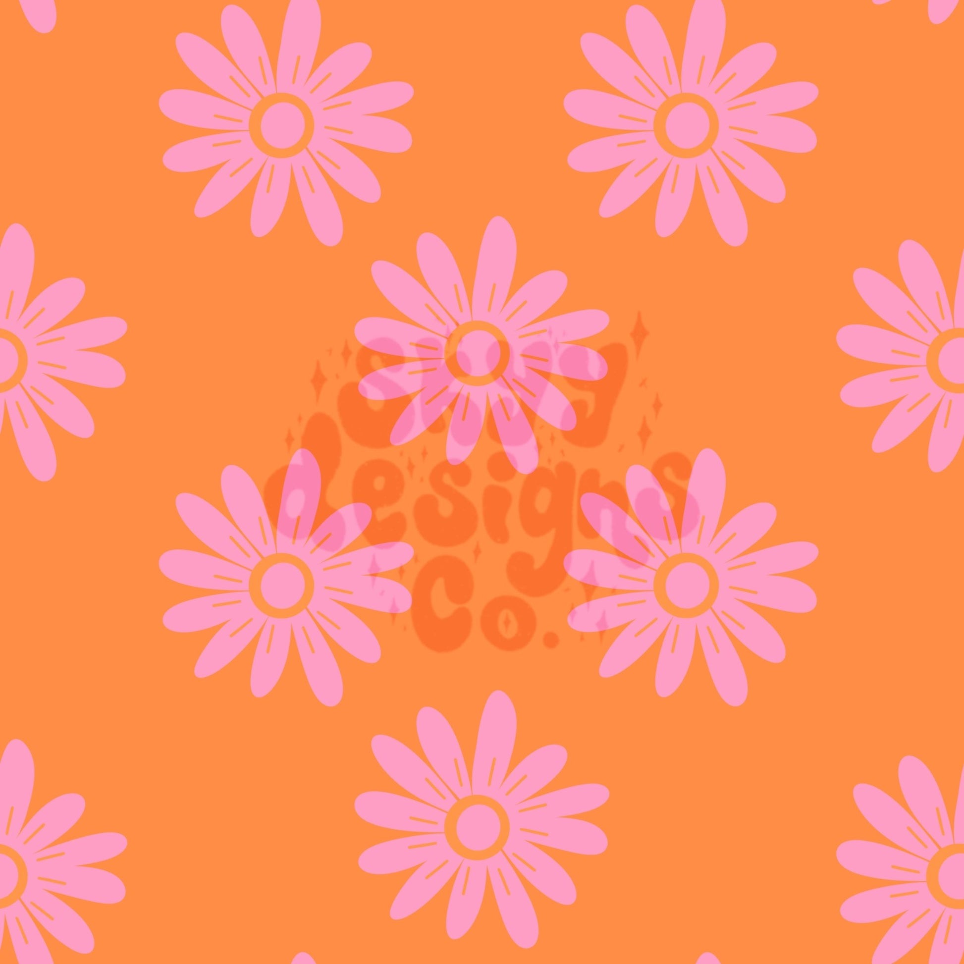 Bright Summer floral seamless pattern - SkyyDesignsCo | Seamless Pattern Designs