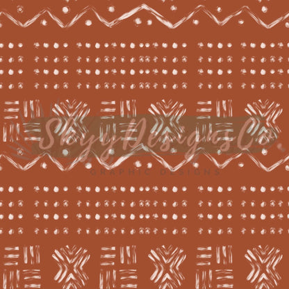 Browns tribal seamless pattern - SkyyDesignsCo | Seamless Pattern Designs