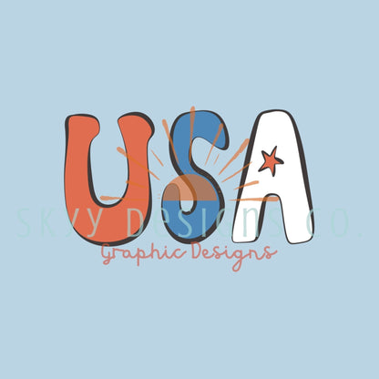 Checkered USA seamless pattern - SkyyDesignsCo