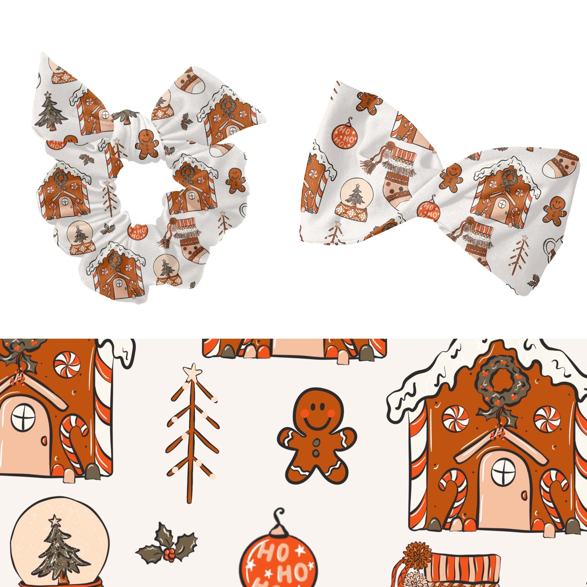 Christmas gingerbread seamless pattern - SkyyDesignsCo | Seamless Pattern Designs
