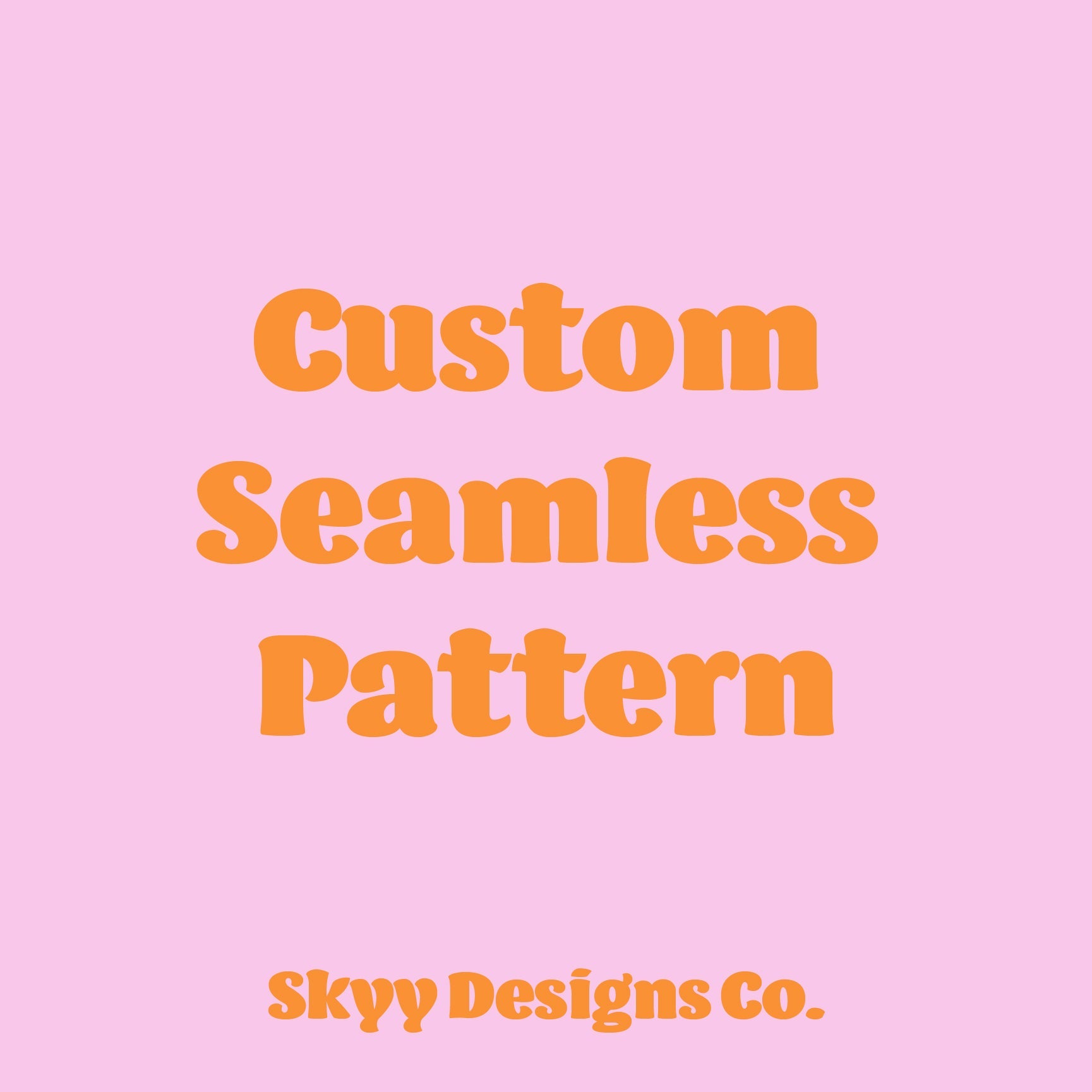 Custom Seamless Pattern Design By Skyy Designs Co. - SkyyDesignsCo | Seamless Pattern Designs
