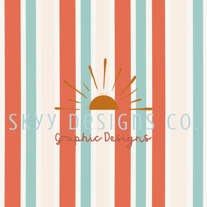 fourth of July boho flags seamless pattern bundle - SkyyDesignsCo