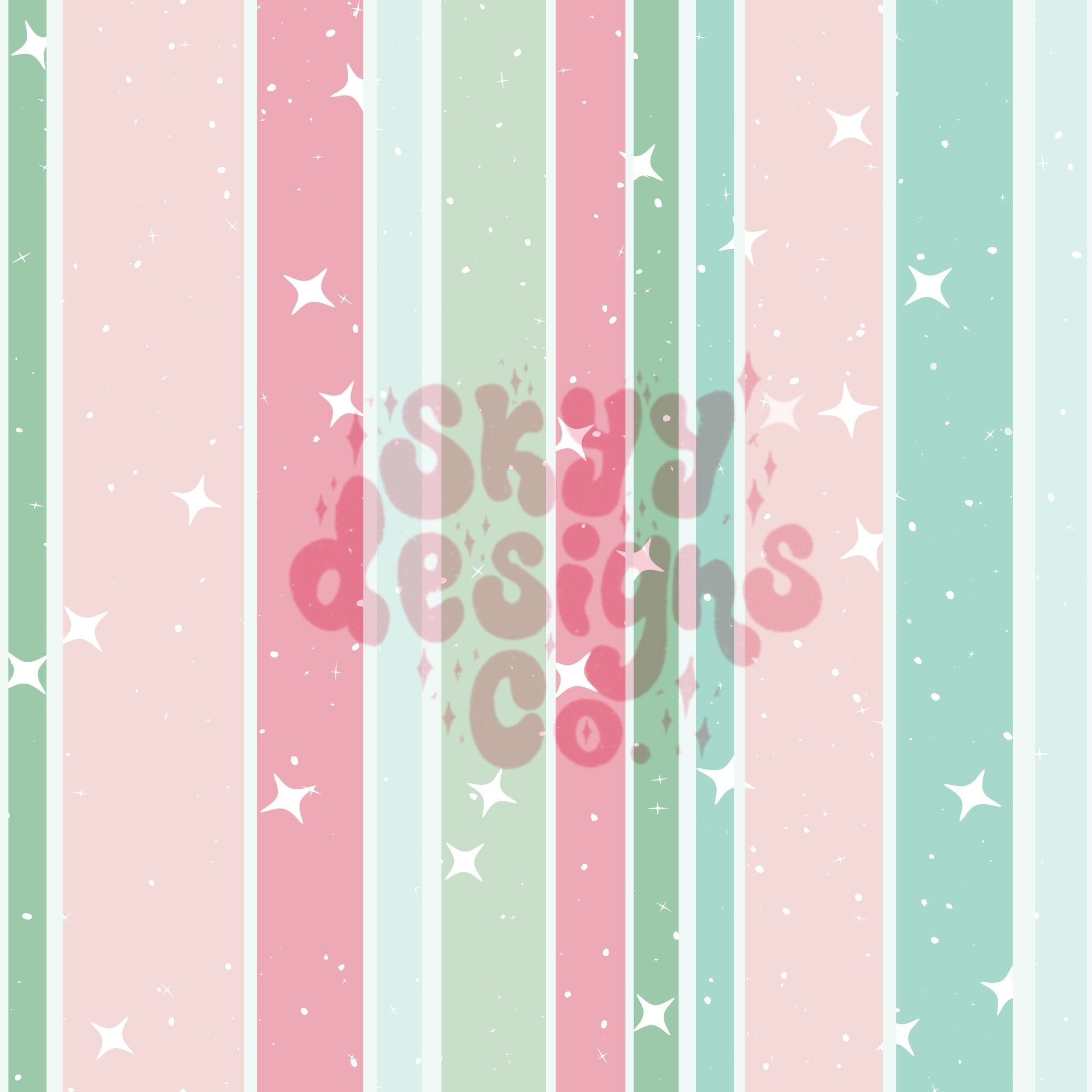 Spring Sparkle stripe seamless pattern – Skyy Designs Co.