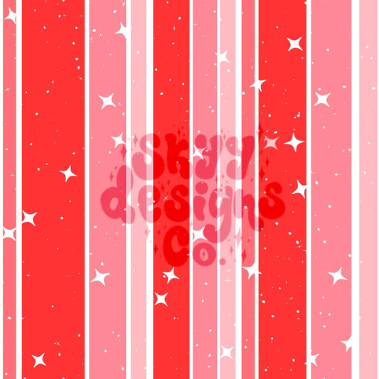 Valentines sparkle stripes digital seamless pattern for fabrics and wallpapers, stripes seamless, coordinate stripe seamless file design - SkyyDesignsCo